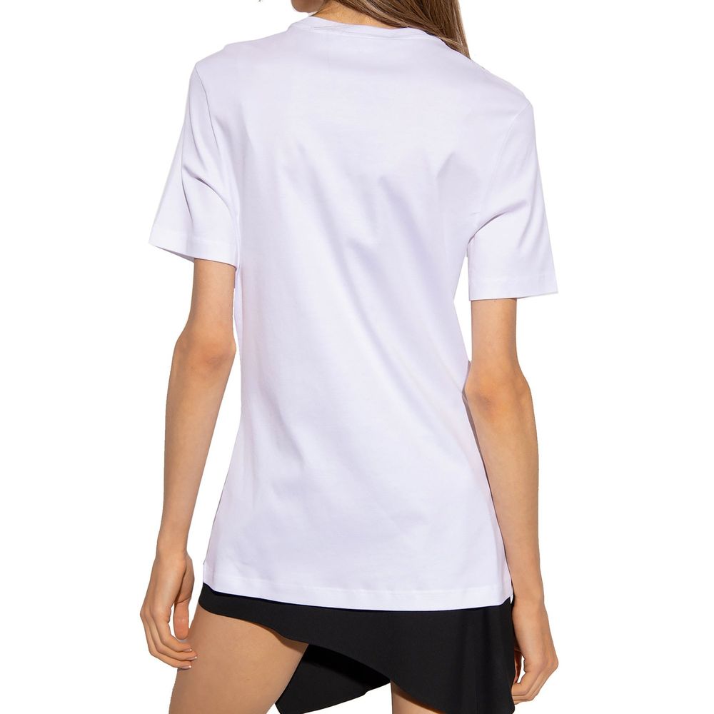 Versace White Cotton T-Shirt