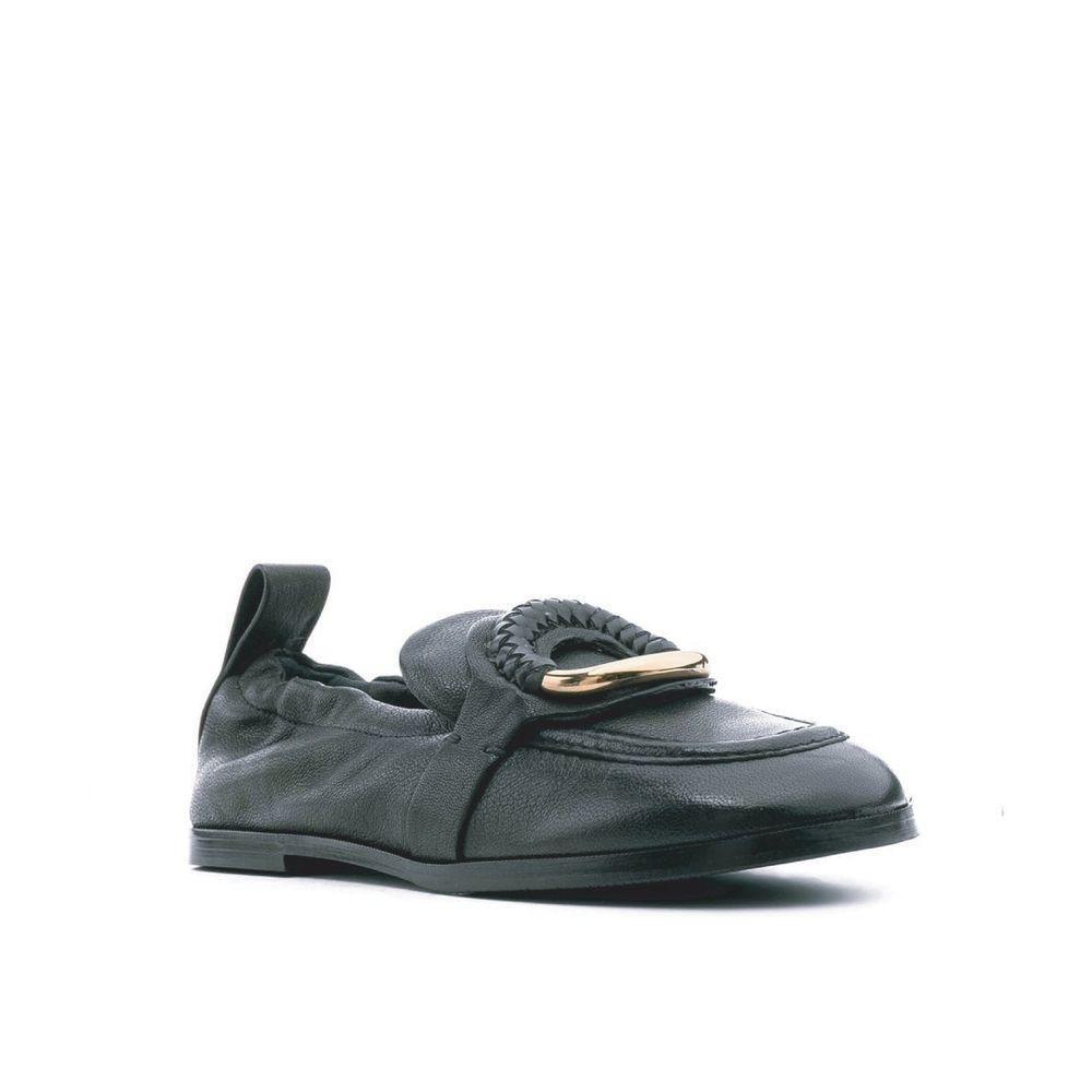 See By Chloé Hana Leather Loafers SE-8736577487060-EU35/US5