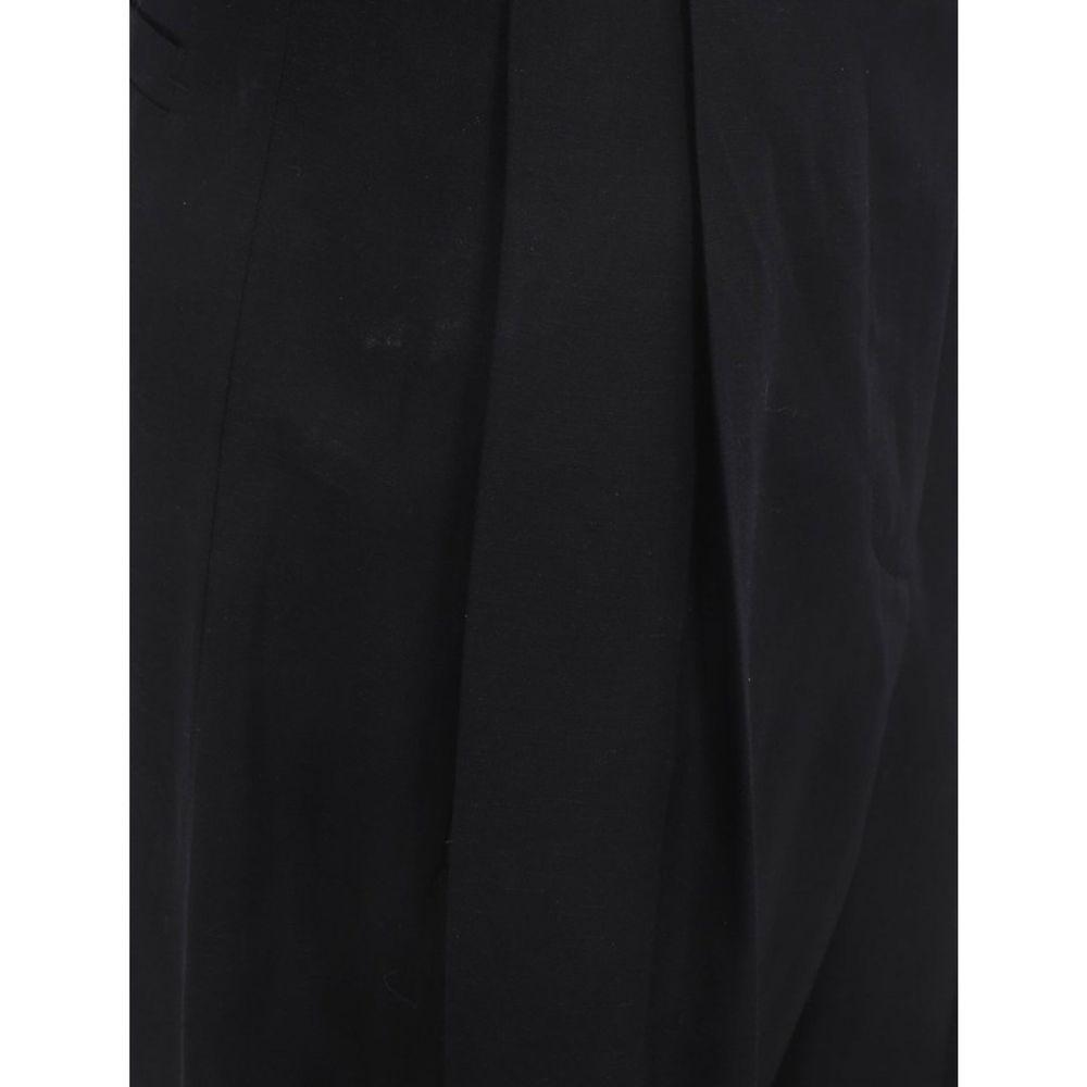 Salvatore Ferragamo Silk And Linen Pants SA-8736575750356-40