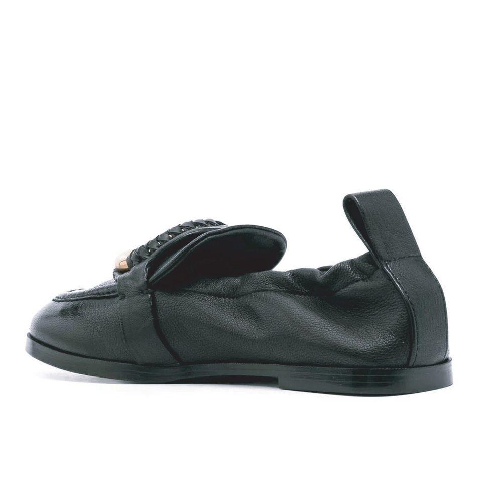 See By Chloé Hana Leather Loafers SE-8736577487060-EU35/US5