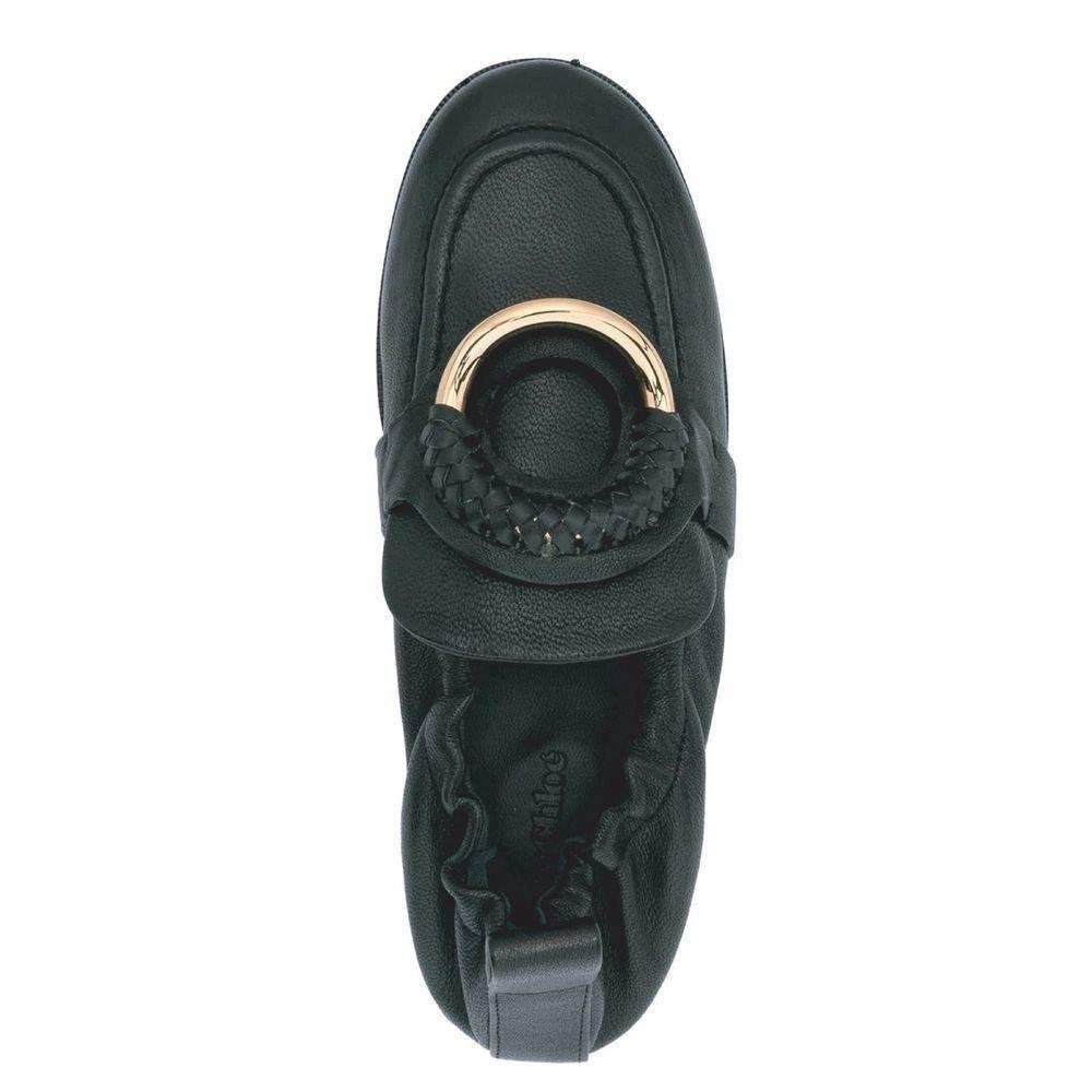 See By Chloé Hana Leather Loafers SE-8736577487060-EU35/US5