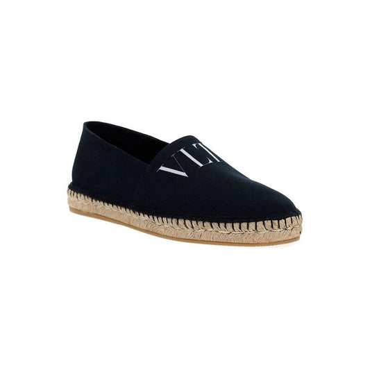 Valentino Garavani Canvas Logo Espadrillas