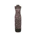 Loewe Knit-Print Long Dress