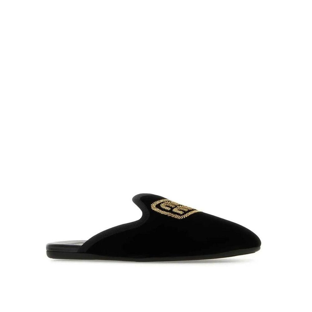 Miu Miu Logo Embroidered Slip-On Mules MI-8735527436500-EU35/US5