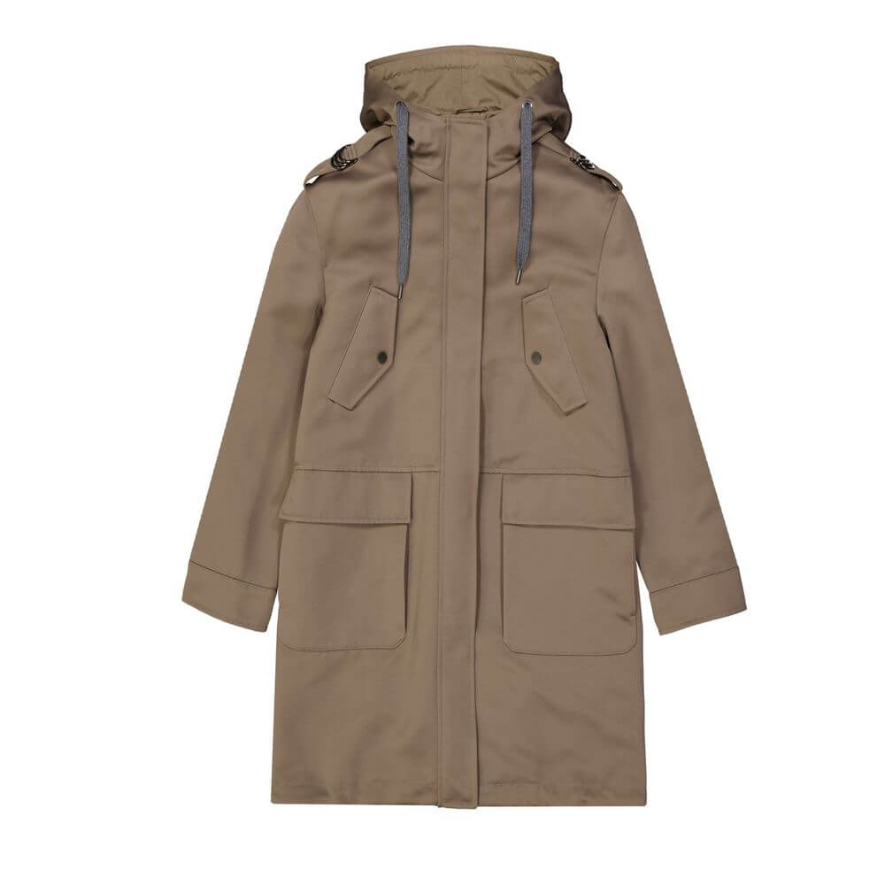 Brunello Cucinelli Blend Cotton Parka