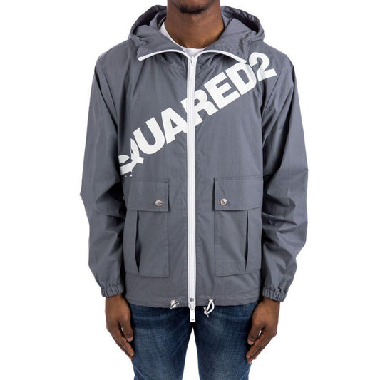 Dsquared² Logo Hooded Windbreaker DS-8736375963860-IT50 | L