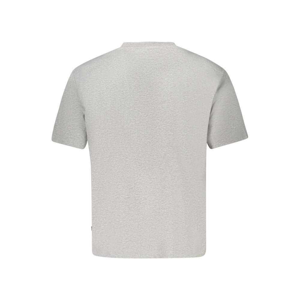 Guess Jeans Gray Organic Cotton Women T-Shirt GU-39191-XS