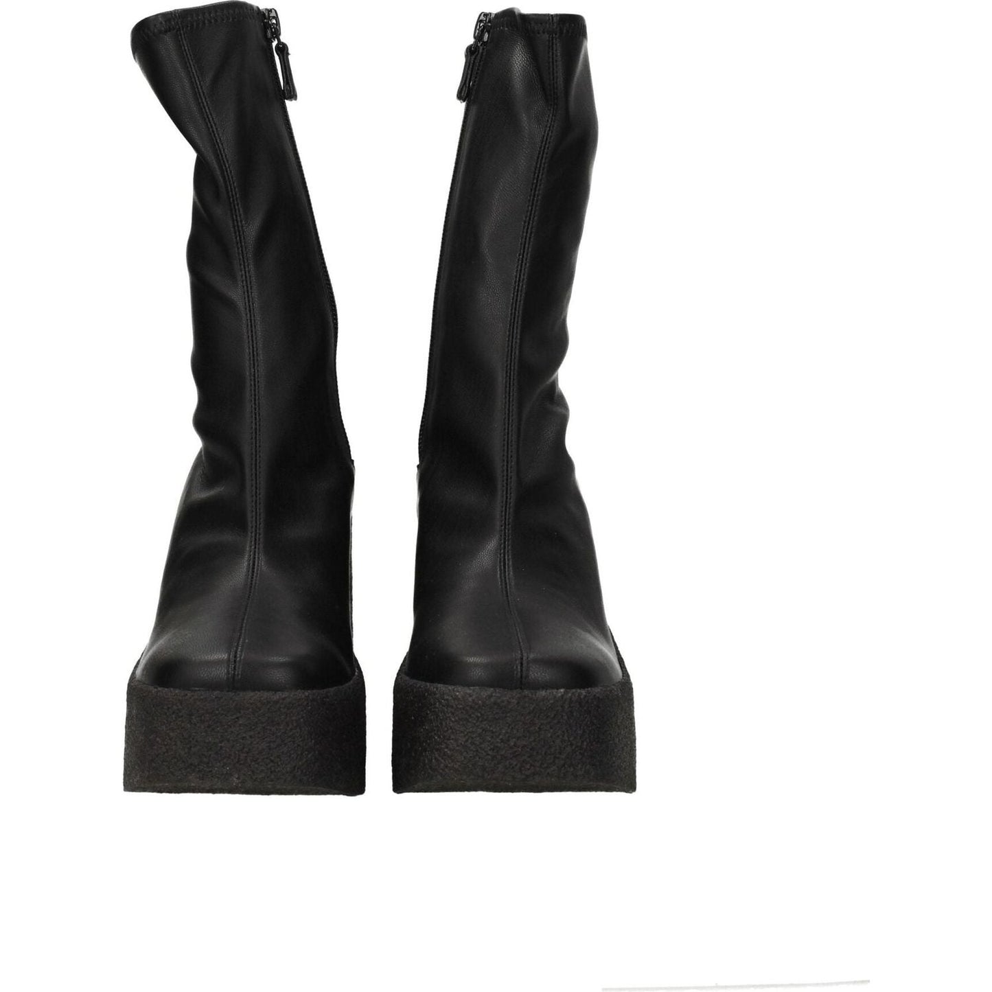 Stella McCartney Black Leather Ankle Boots
