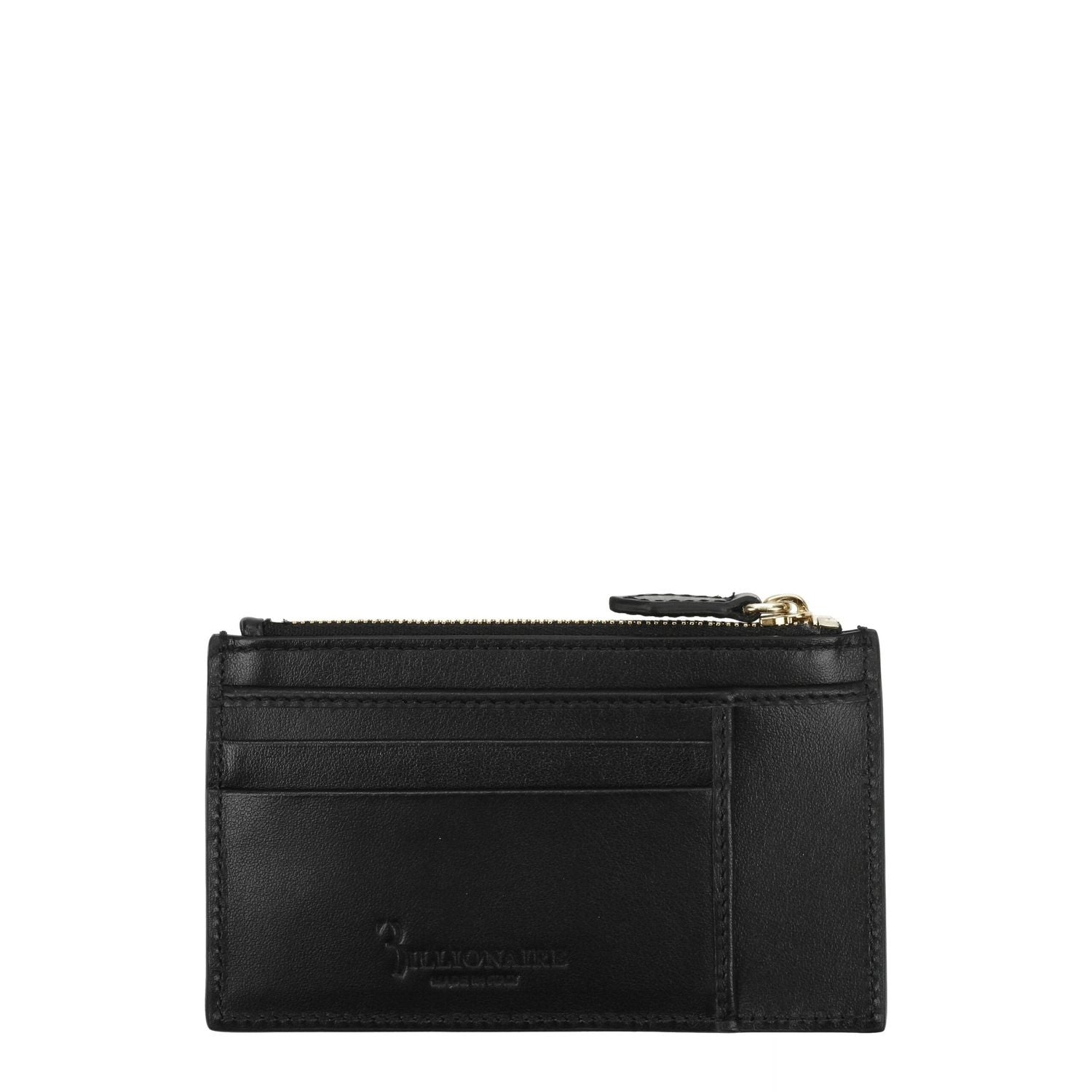 Front view with bag zipped and handles upright.