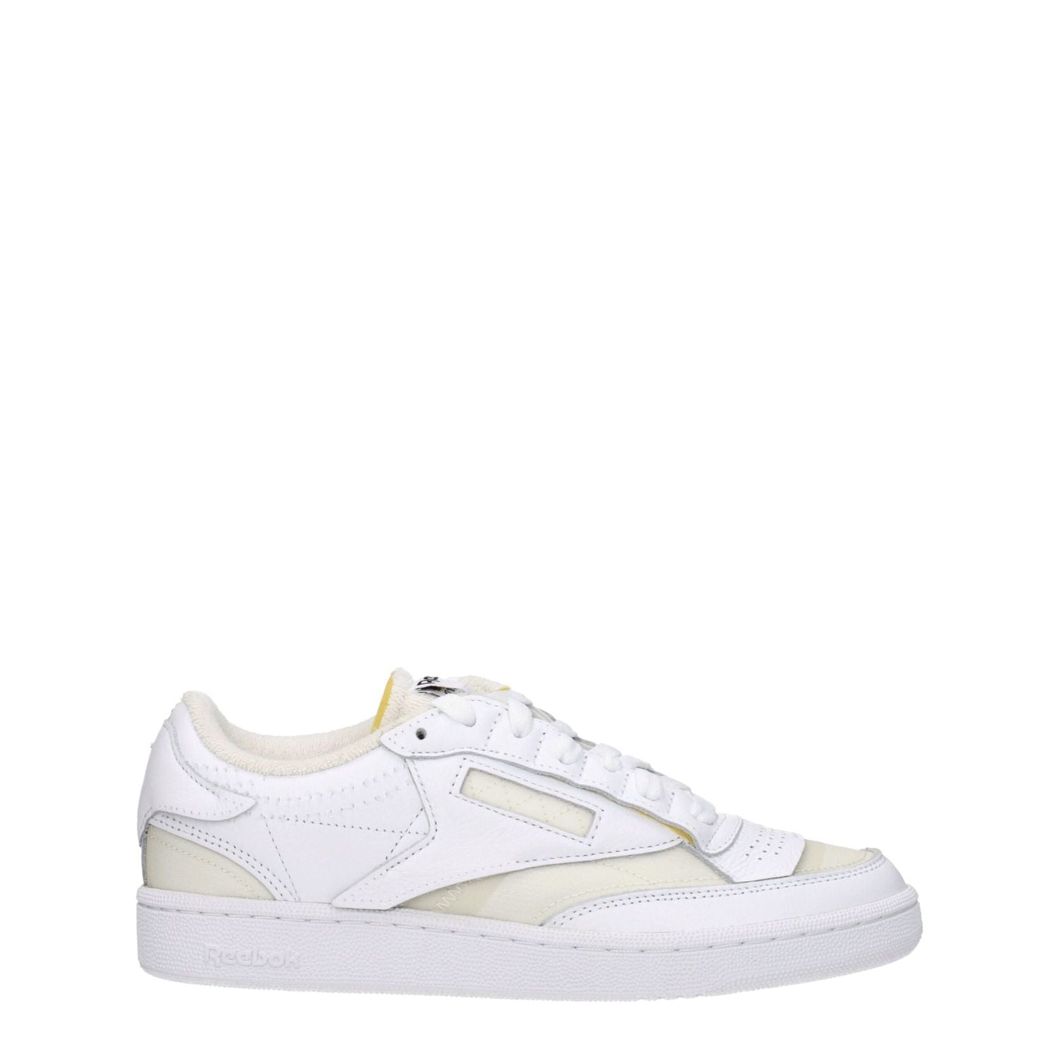 Maison Margiela White Fabric Low Top Sneakers