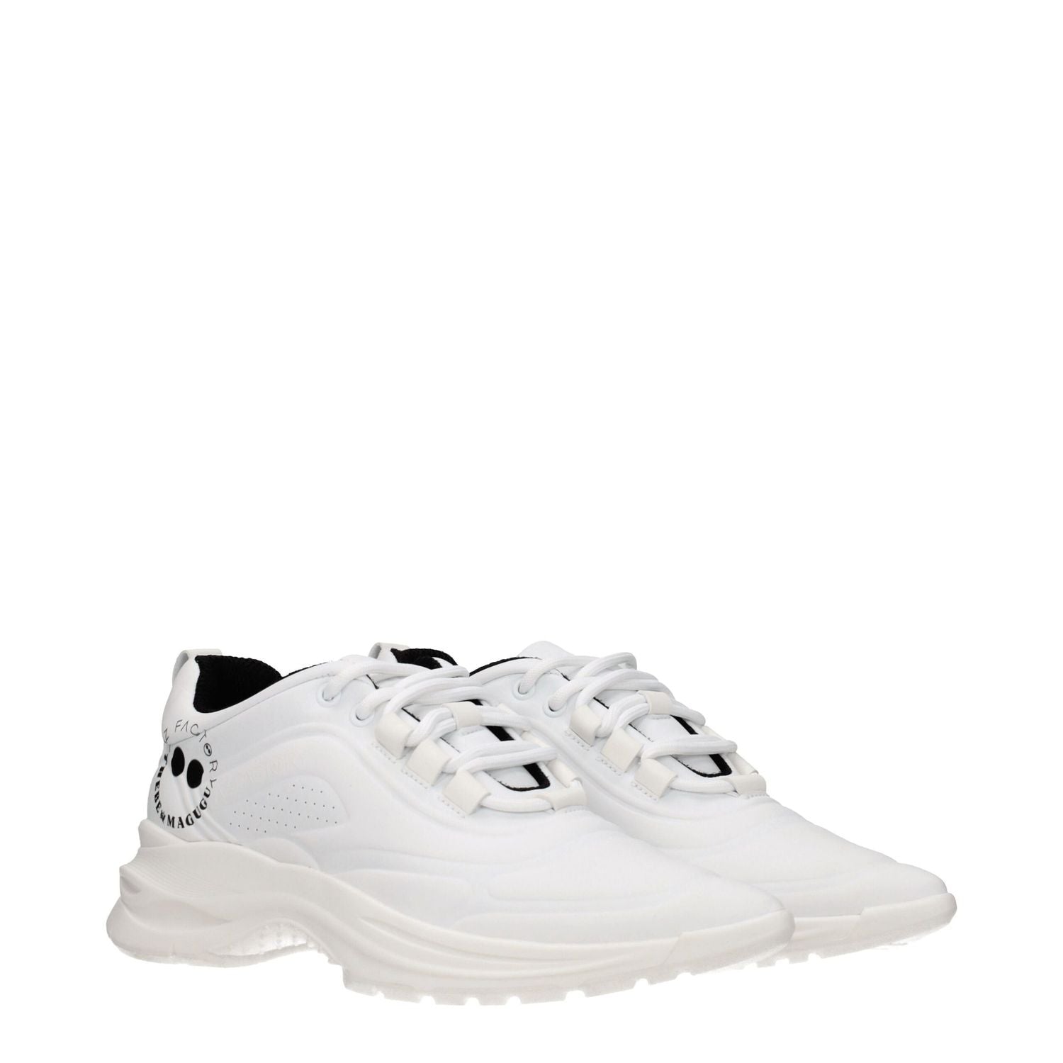 AZ Factory White Leather Sneakers