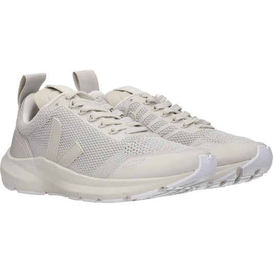 Veja Gray Fabric Athletic Sneakers
