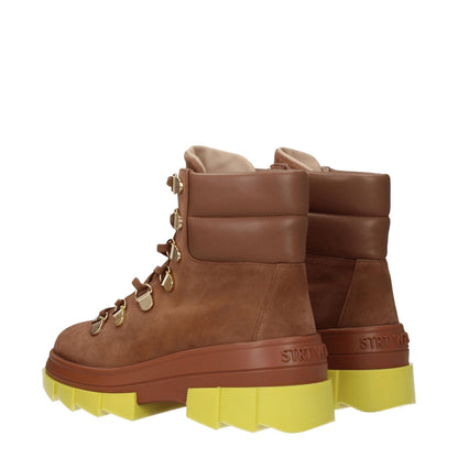 Stuart Weitzman Brown Leather Ankle Boots