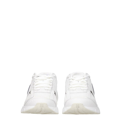 Givenchy White Fabric Athletic Sneakers