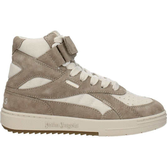 Palm Angels Beige Leather High Tops PA-8547463332105-EU36/US6