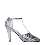 Givenchy Gray Leather Stiletto Heels Sandals GI-9485434224905-EU36/US6