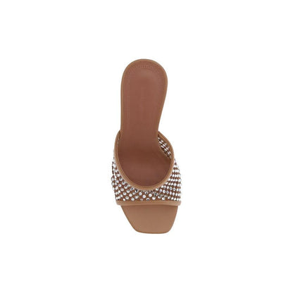 Amina Muaddi Lupita Crystal Sandals