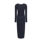 Marant Etoile Jelina long Dress MA-RO0349FBC3K01E01BK-IT38 | S