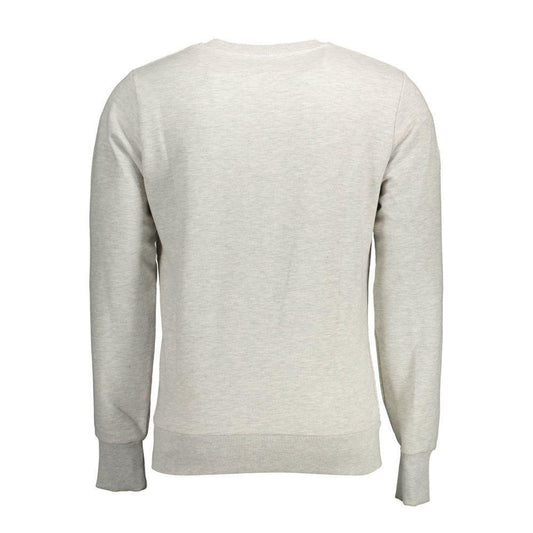 Superdry Gray Cotton Sweater SU-826-XXL