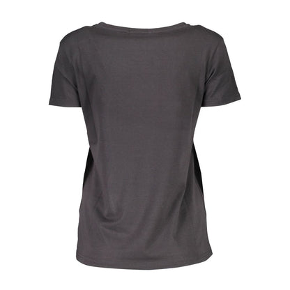 Scervino Street Black Cotton T-Shirt