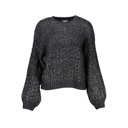 Desigual Black Polyester Sweater DE-9498-S