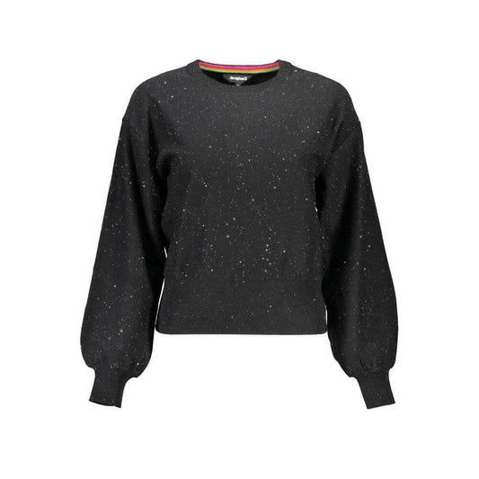 Desigual Black Polyester Sweater DE-9544-XS