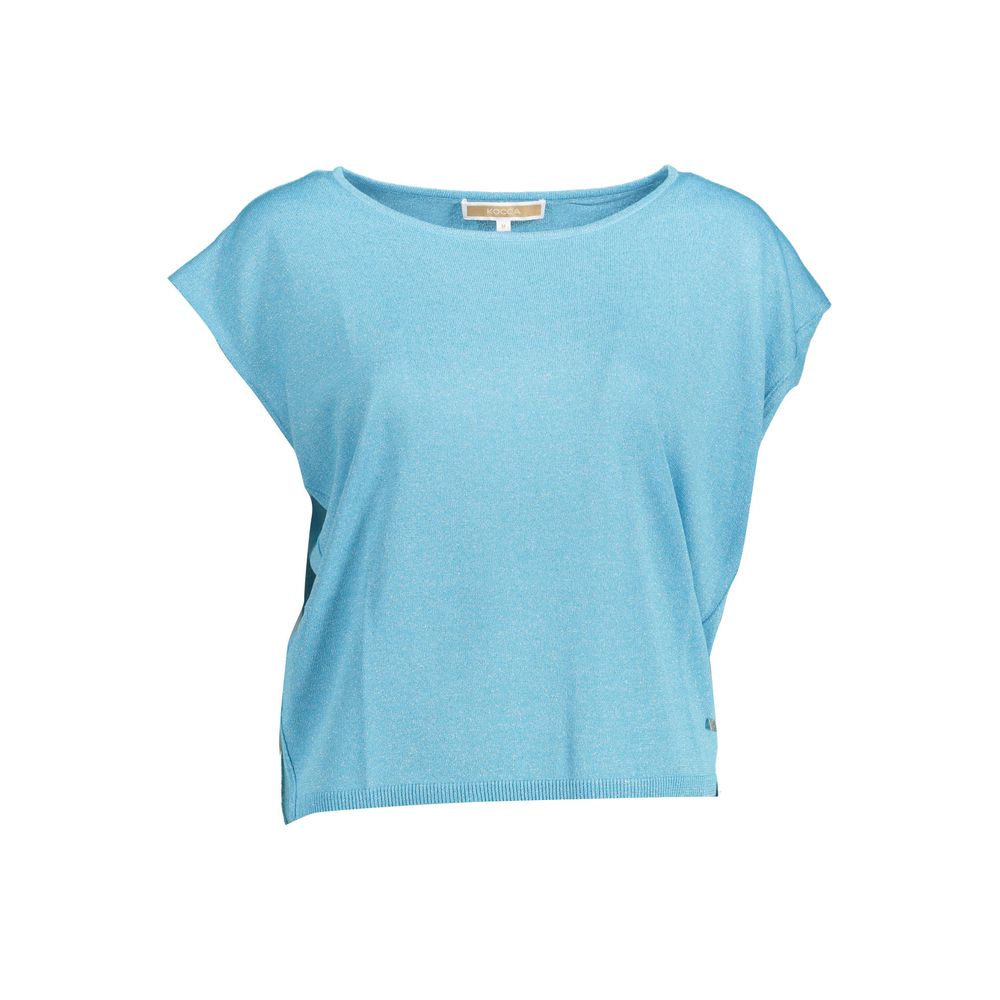 Kocca Blue Polyester T-Shirt