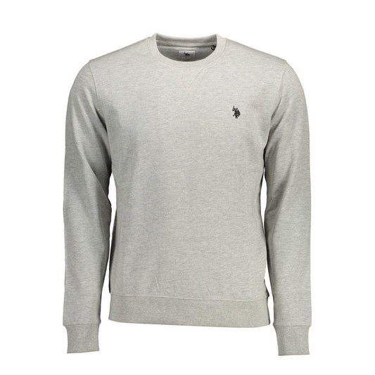 U.S. POLO ASSN. Gray Cotton Sweater US-12702-XXL