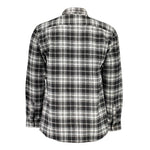 North Sails Black Cotton Shirt NO-16393-XXL