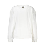 Cavalli Class White Cotton Sweater CA-21205-XS