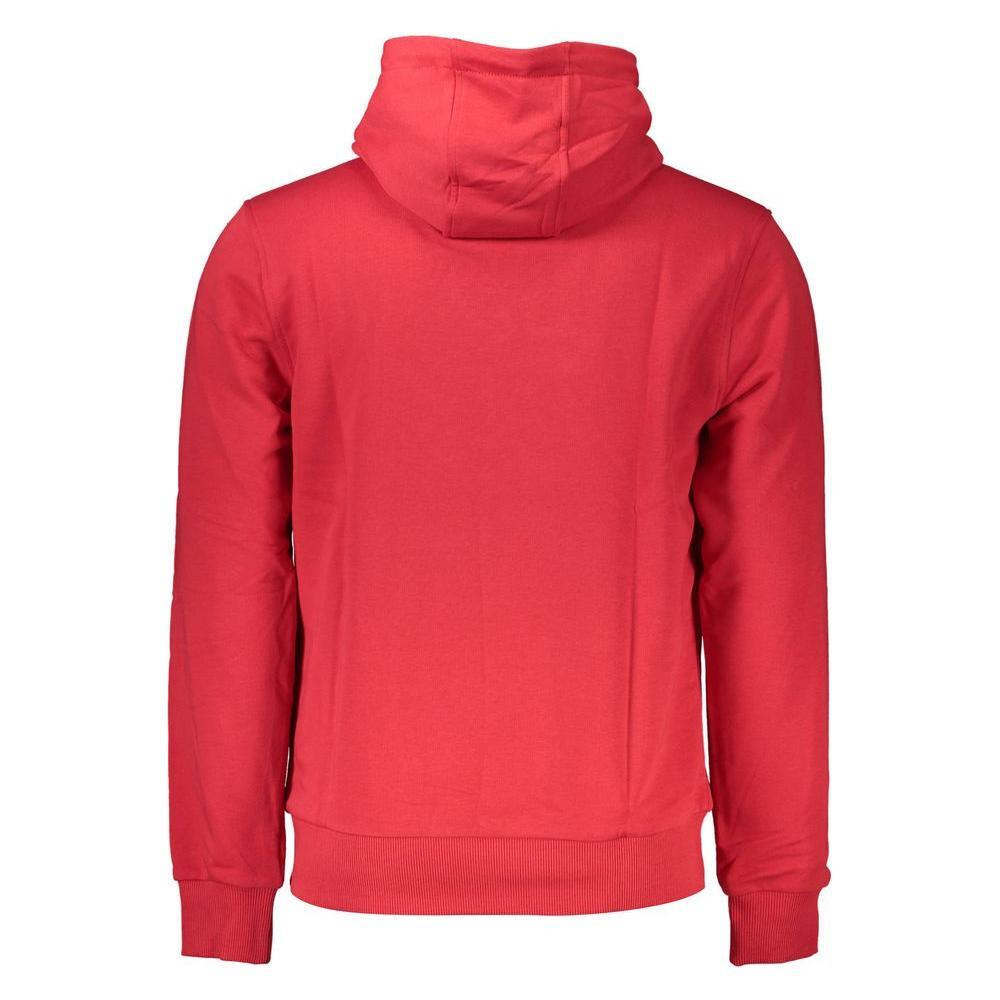 Cavalli Class Red Cotton Sweatshirt