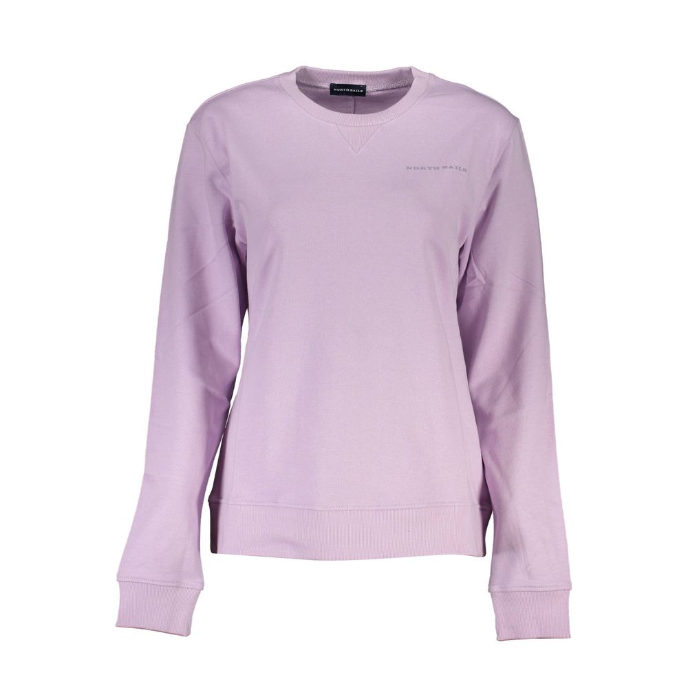 North Sails Purple Cotton Sweatshirt