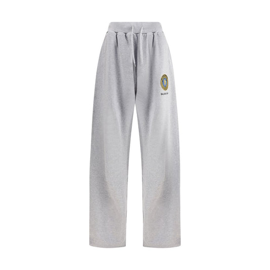 Balenciaga Gray Cotton Joggers (Workout Pants)