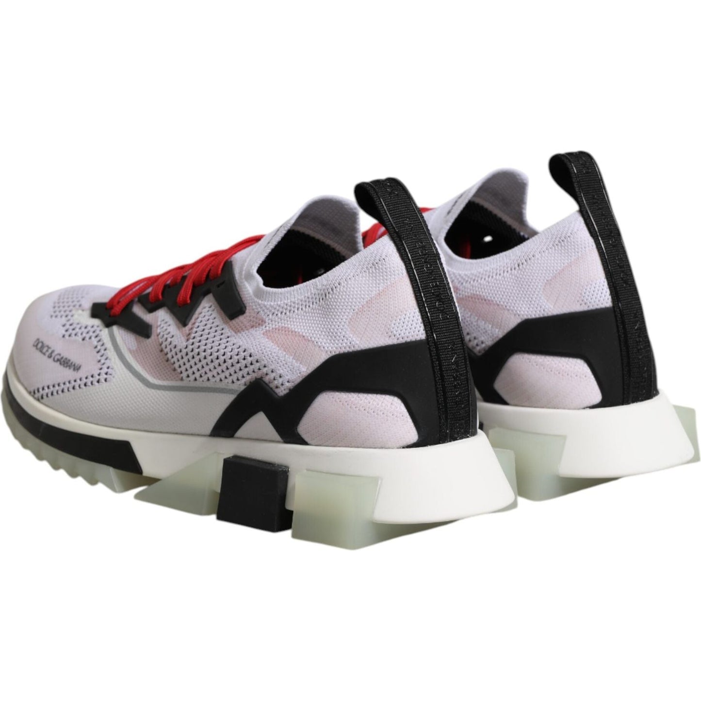 Dolce & Gabbana White SORRENTO Sport Stretch Sneakers Shoes