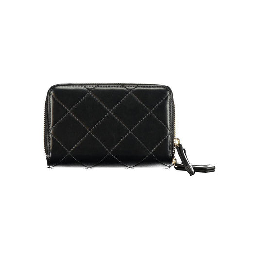 Mario Valentino Black Polyethylene Women Wallet