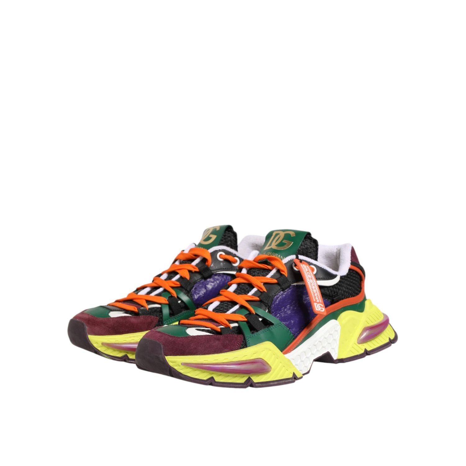 Dolce & Gabbana Multicolor Airmaster Men Sneaker Shoes