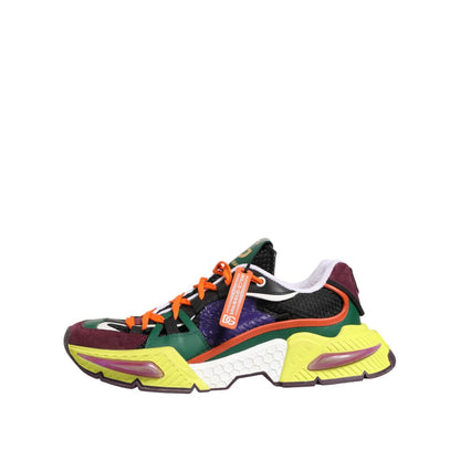 Dolce & Gabbana Multicolor Airmaster Men Sneaker Shoes