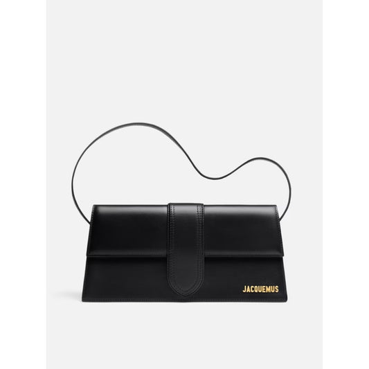 Jacquemus Black leather Le Bambino Long bag