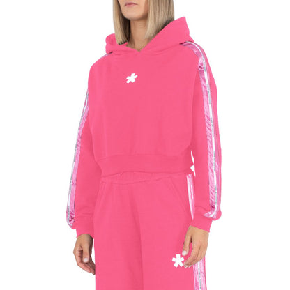 Comme Des Fuckdown Fuchsia Cotton Women Sweater