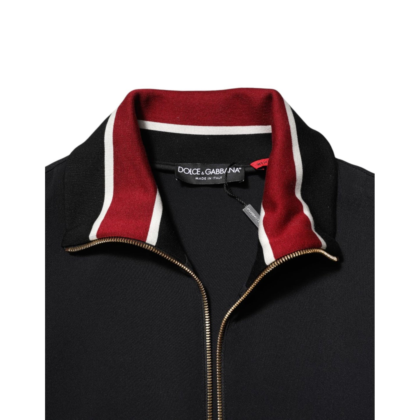 Dolce & Gabbana Black DG King Full Zip Sweatshirt Sweater