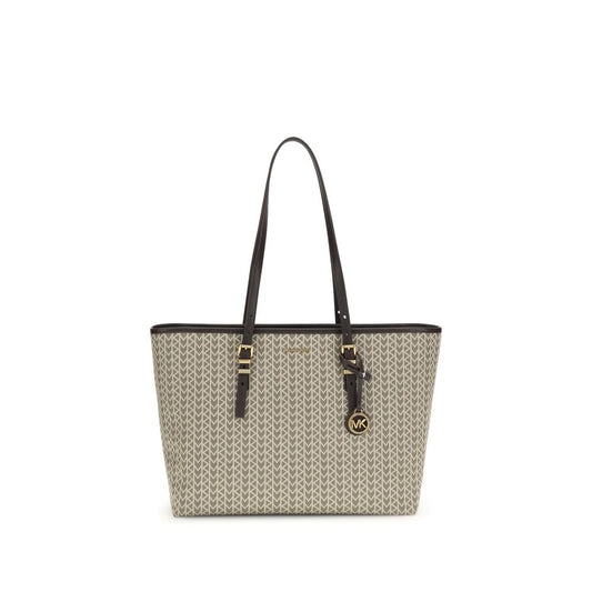 Michael Kors Beige Polyester Shoulder Bag