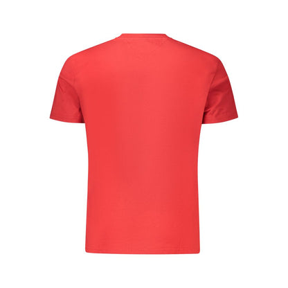 Tommy Hilfiger Red Cotton T-Shirt