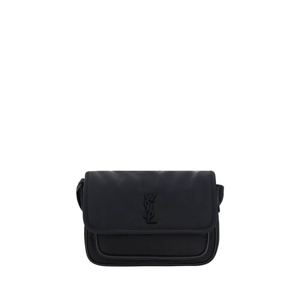 Saint Laurent Black Polyamide Shoulder Bag