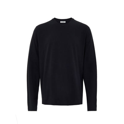 Jil Sander Black Cotton T-Shirt