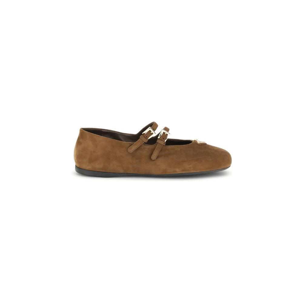 Prada Suede Ballerinas