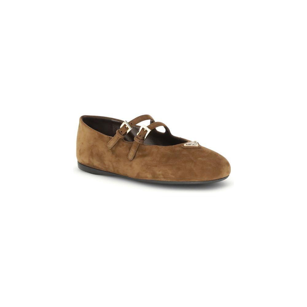 Prada Suede Ballerinas