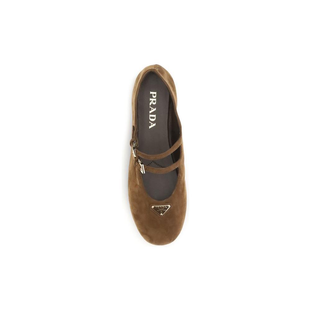 Prada Suede Ballerinas