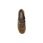 Prada Suede Ballerinas
