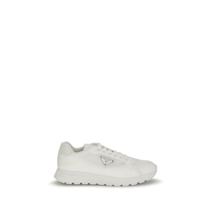Prada White Rubber Athletic Sneakers