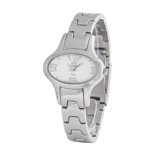 Time Force Silver Stainless Steel Watch TFTF2635L041AC